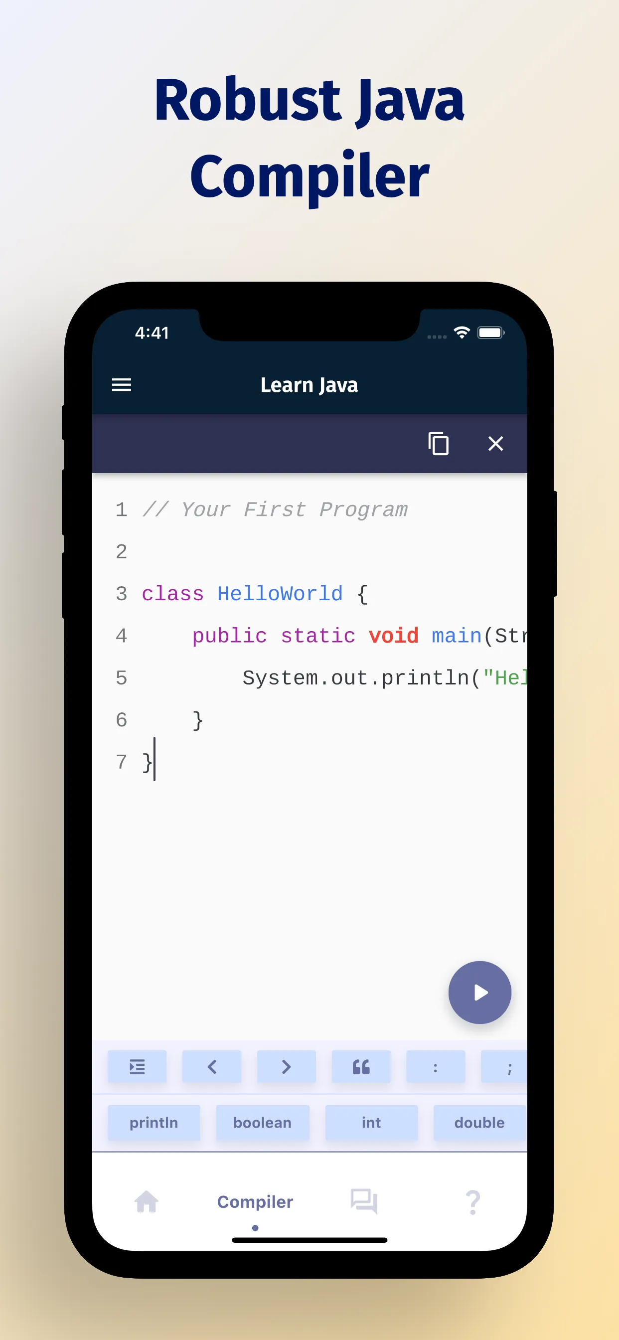 Learn Java Coding Fast Offline | Indus Appstore | Screenshot