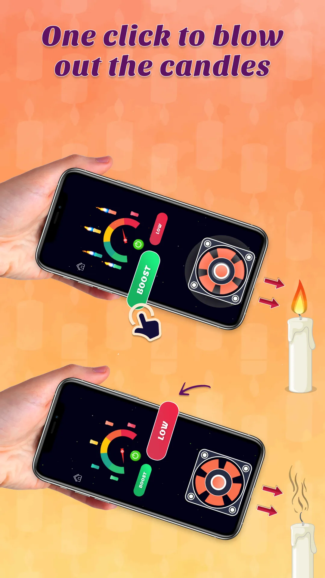 Candle Blow Out Fun | Indus Appstore | Screenshot