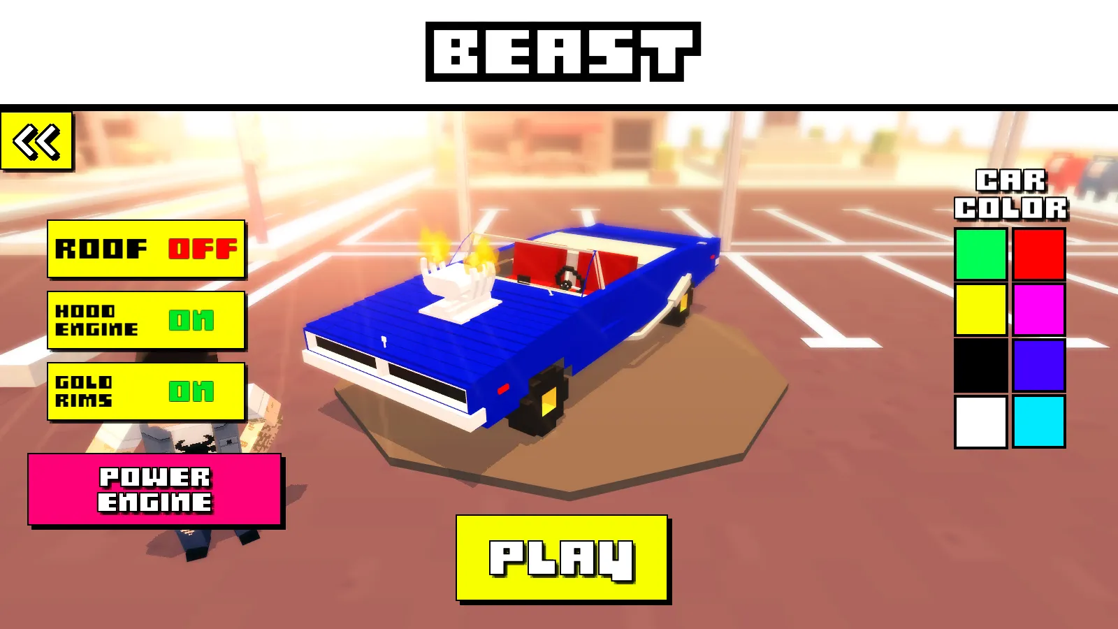 Blocky Car Racer - racing game | Indus Appstore | Screenshot