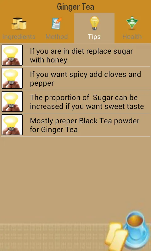 Tea Recipes | Indus Appstore | Screenshot