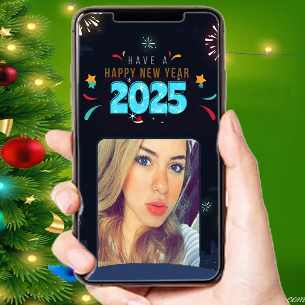 New Year 2025 Photo Frame | Indus Appstore | Screenshot