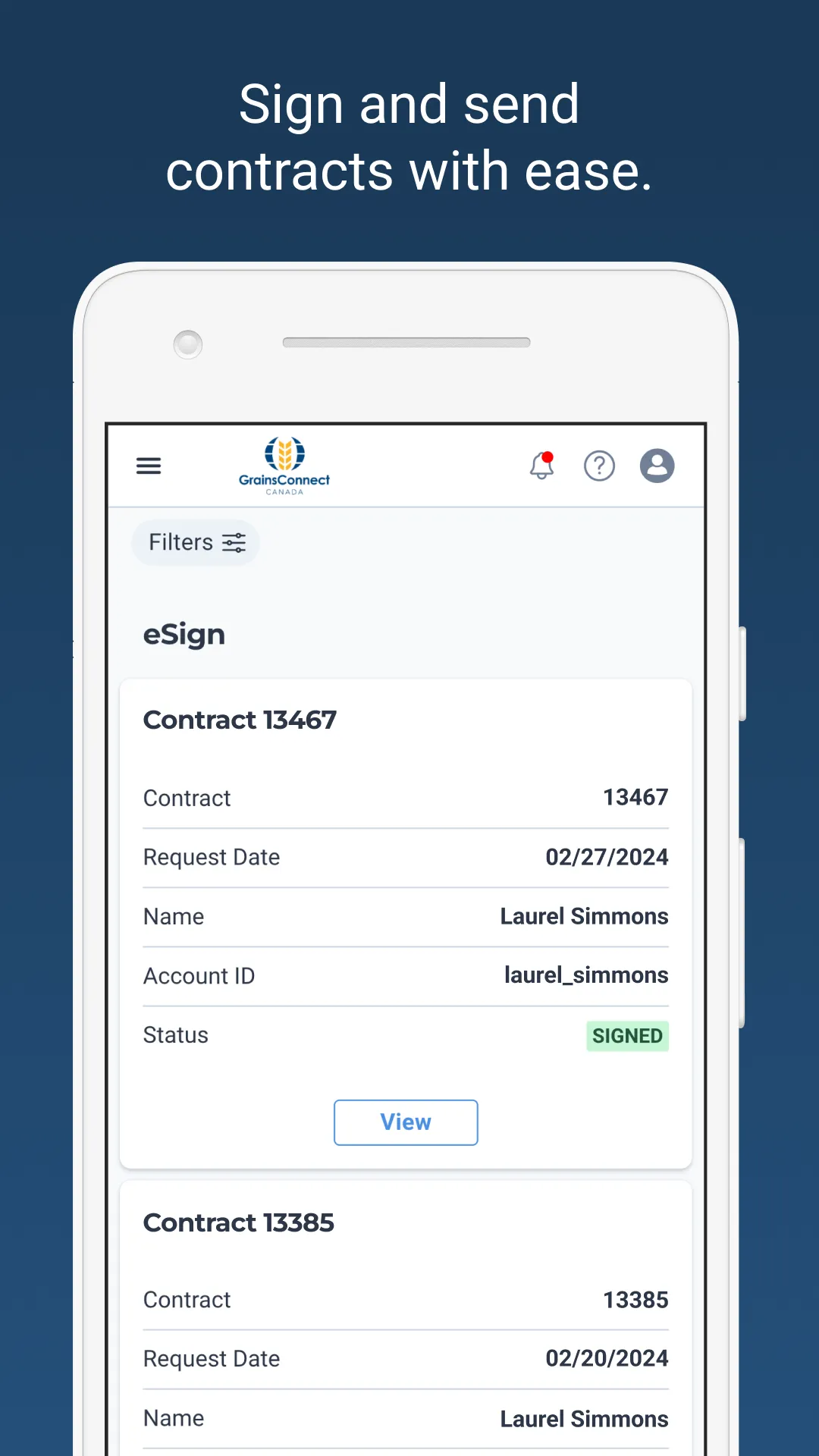 GrainsConnect | Indus Appstore | Screenshot