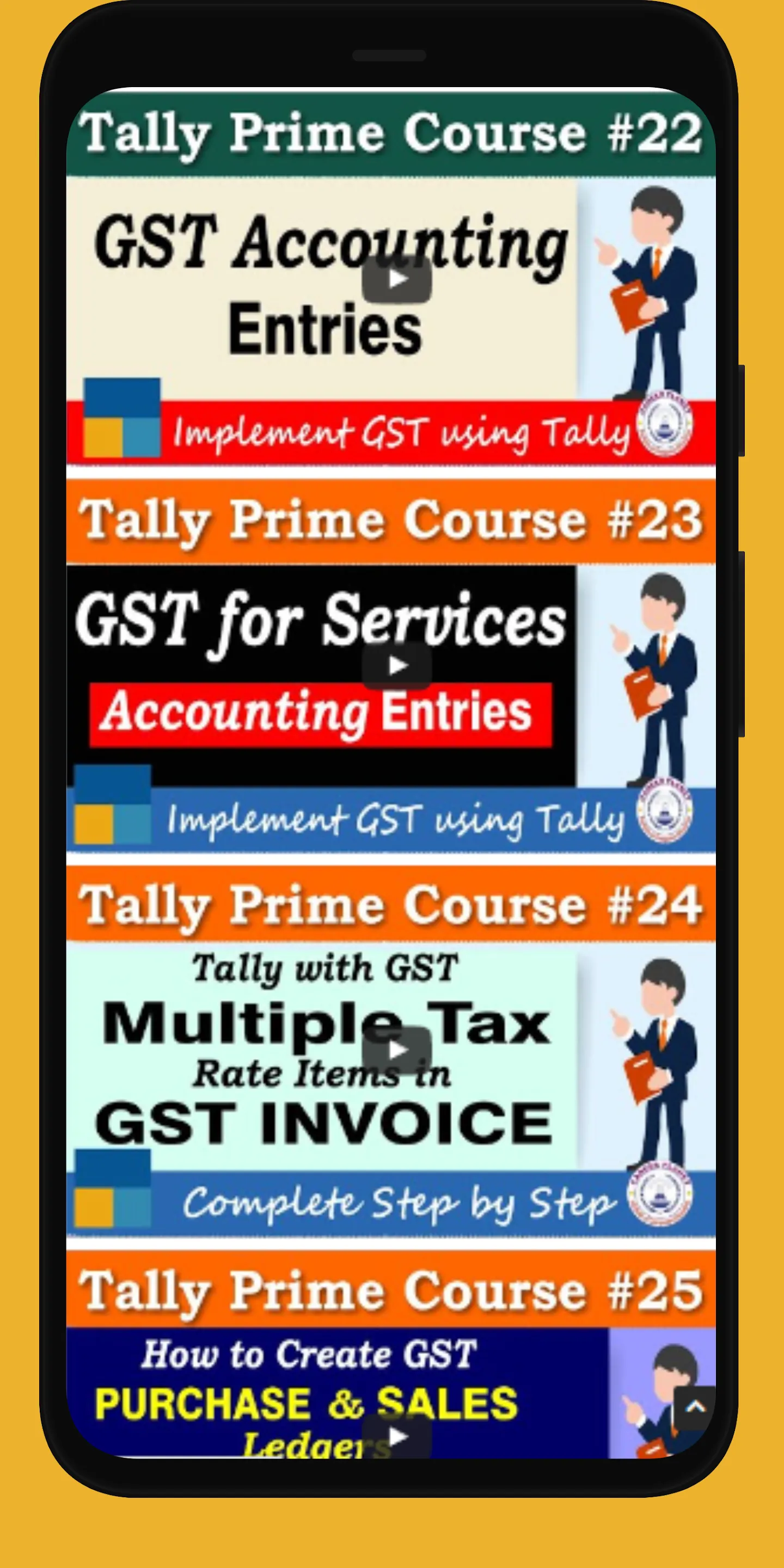 Tally GST Course Career Planet | Indus Appstore | Screenshot