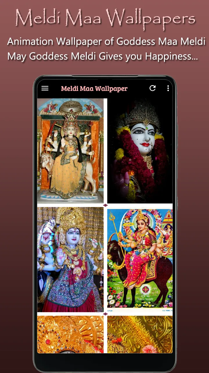 Meldi Maa Wallpaper HD, Mata | Indus Appstore | Screenshot