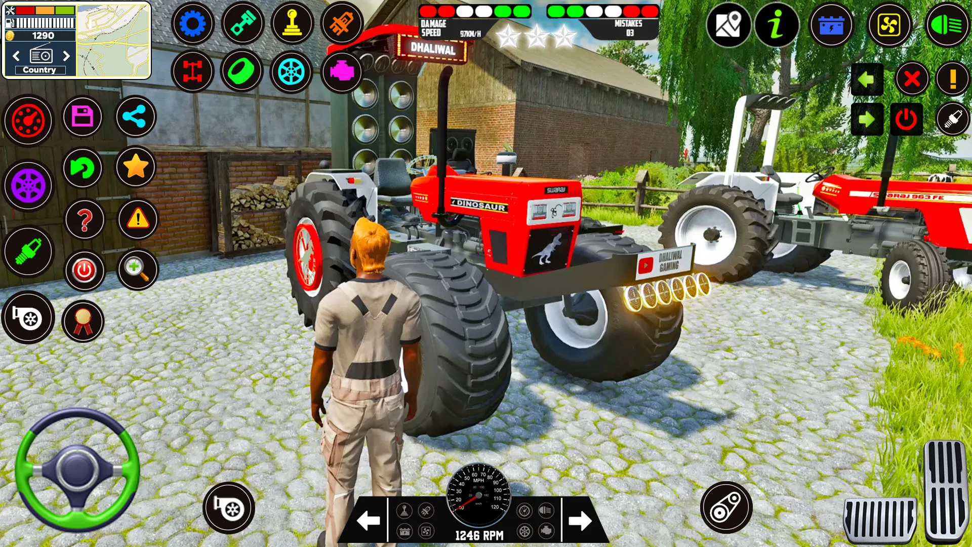 US Farming Tractor Games 3d | Indus Appstore | Screenshot