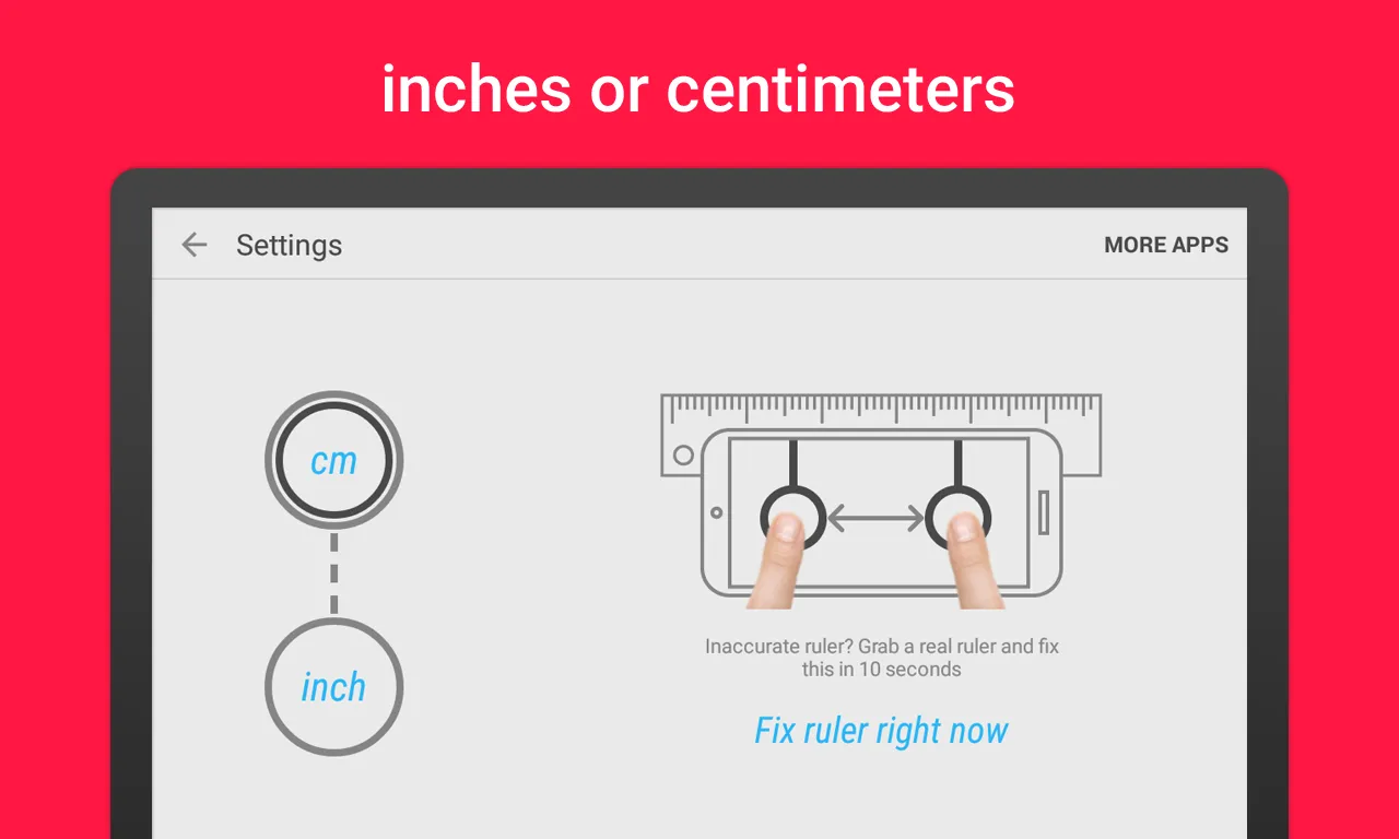 Ruler App: Measure centimeters | Indus Appstore | Screenshot