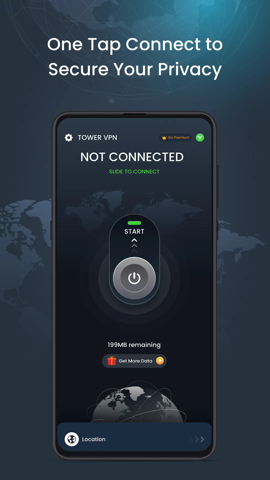 Tower VPN - Fast, Secure Proxy | Indus Appstore | Screenshot