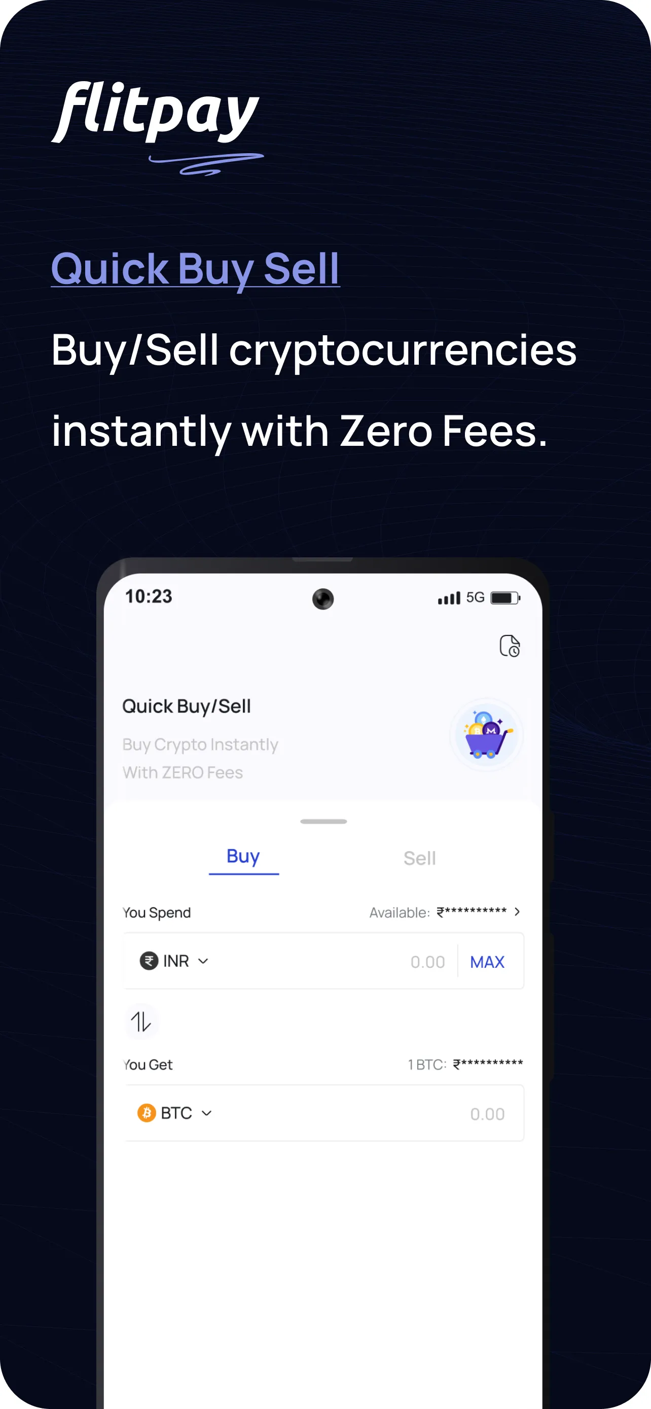 Flitpay: Crypto Trading App | Indus Appstore | Screenshot