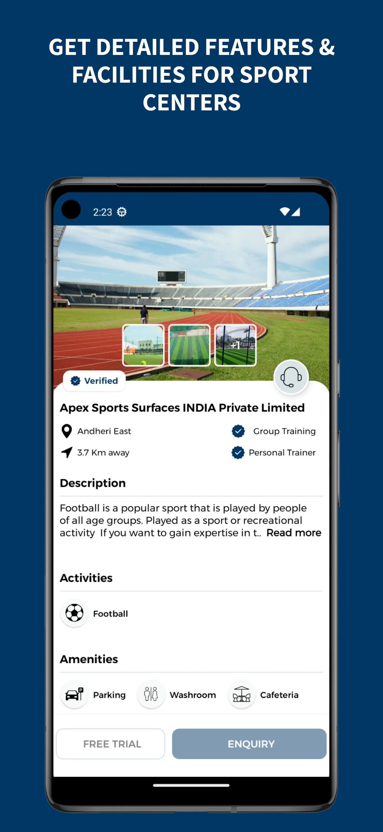 InTeam Sports App | Indus Appstore | Screenshot