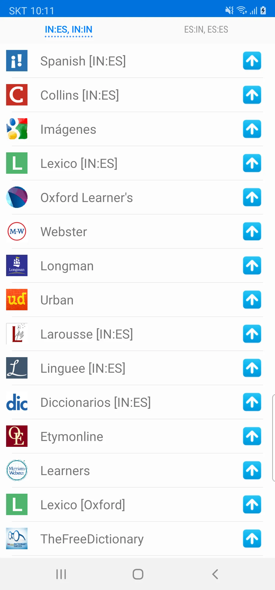 Diccionarios de ingles | Indus Appstore | Screenshot