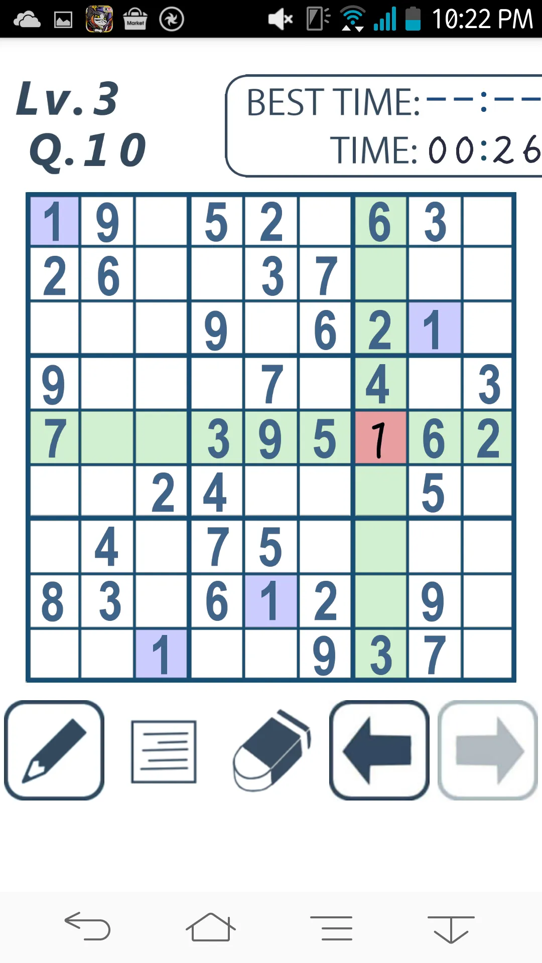 Flick Sudoku | Indus Appstore | Screenshot