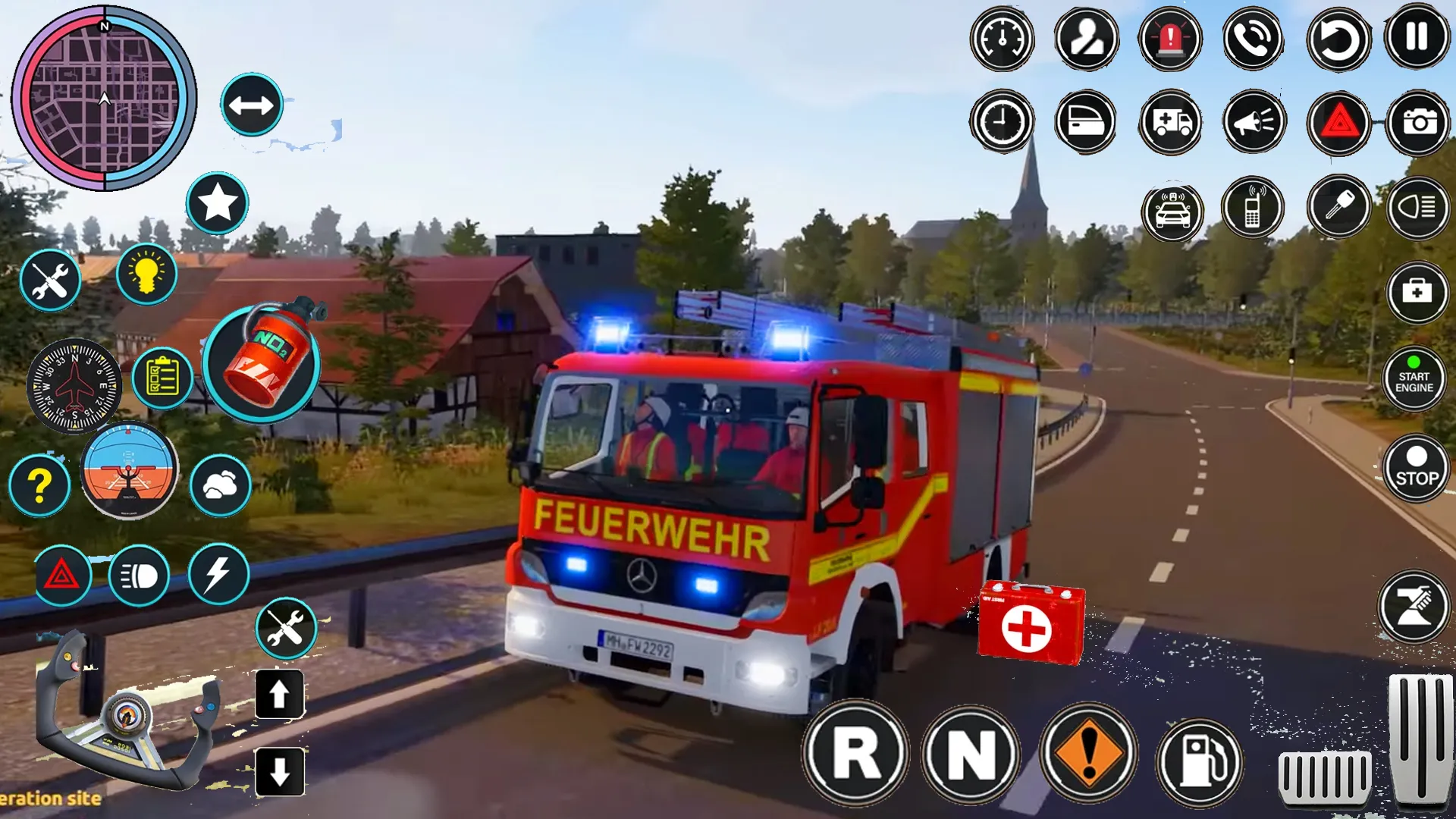 US Ambulance Simulator Games | Indus Appstore | Screenshot