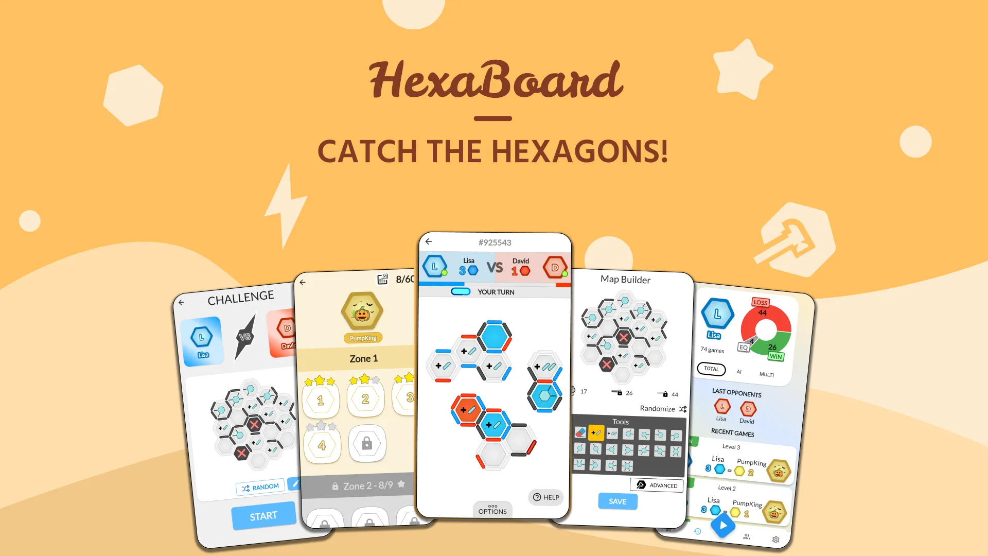 HexaBoard - Catch the hexagons | Indus Appstore | Screenshot