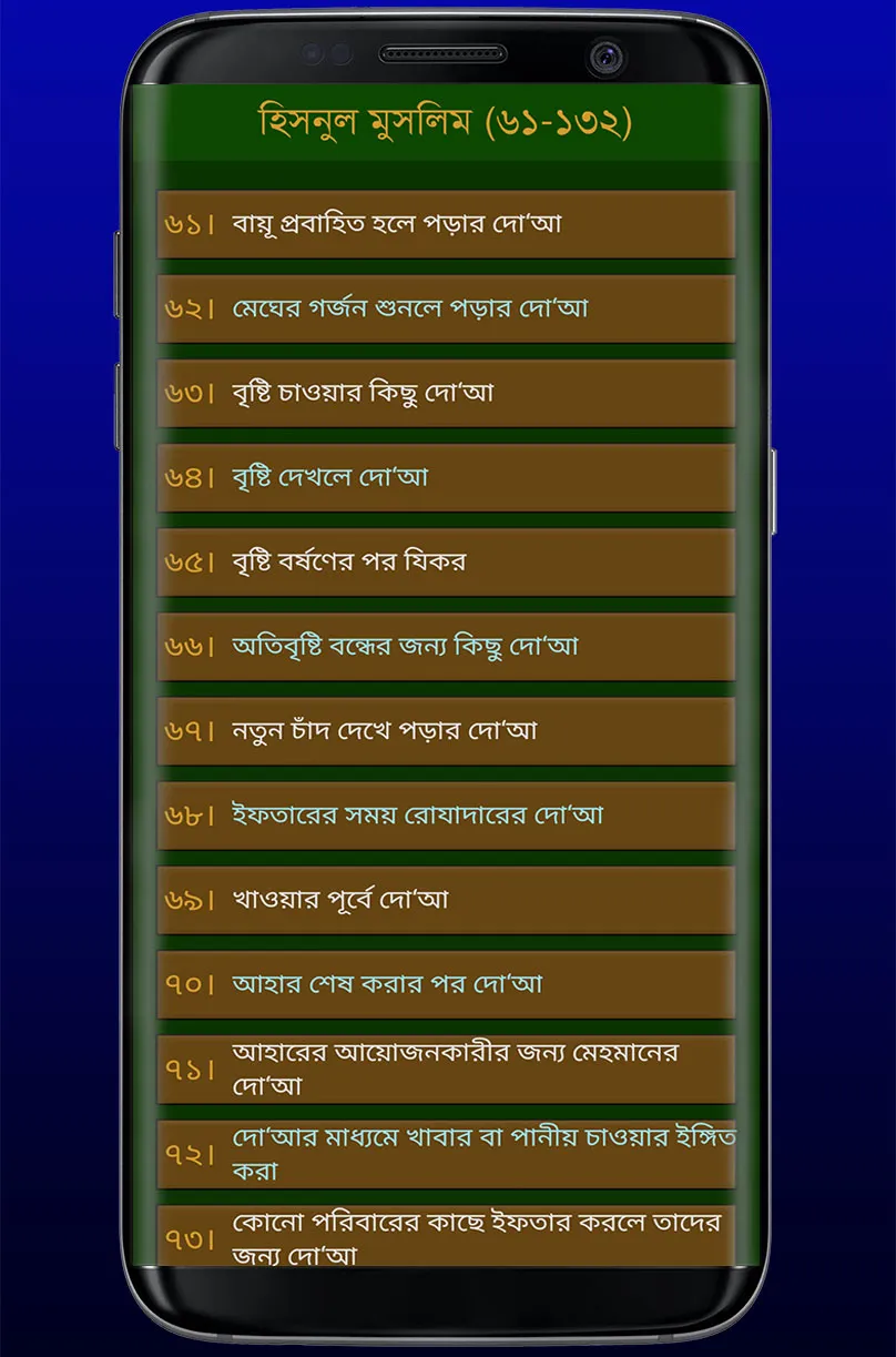 ১৩২ দোআ ও যিকর (হিসনুল মুসলিম) | Indus Appstore | Screenshot