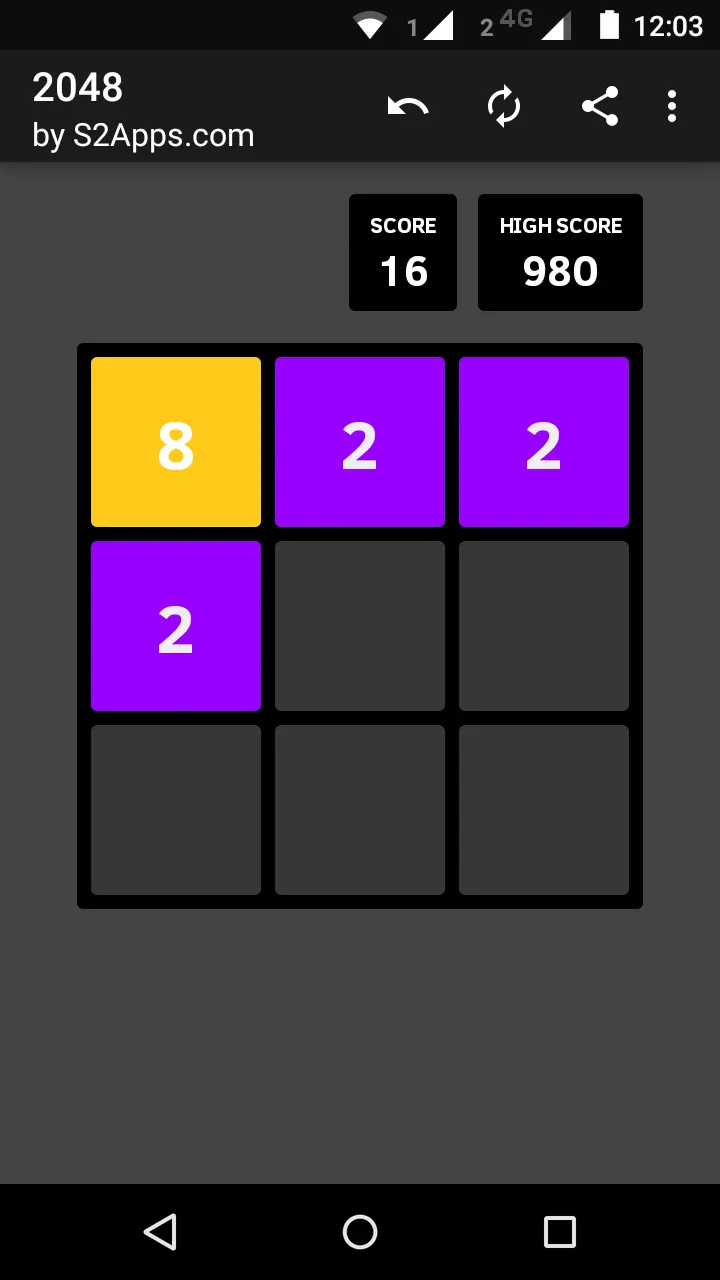 2048 | Indus Appstore | Screenshot