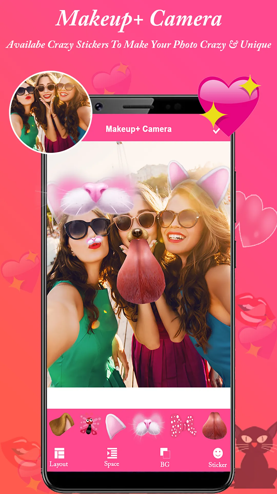 Makeup Plus Camera | Indus Appstore | Screenshot