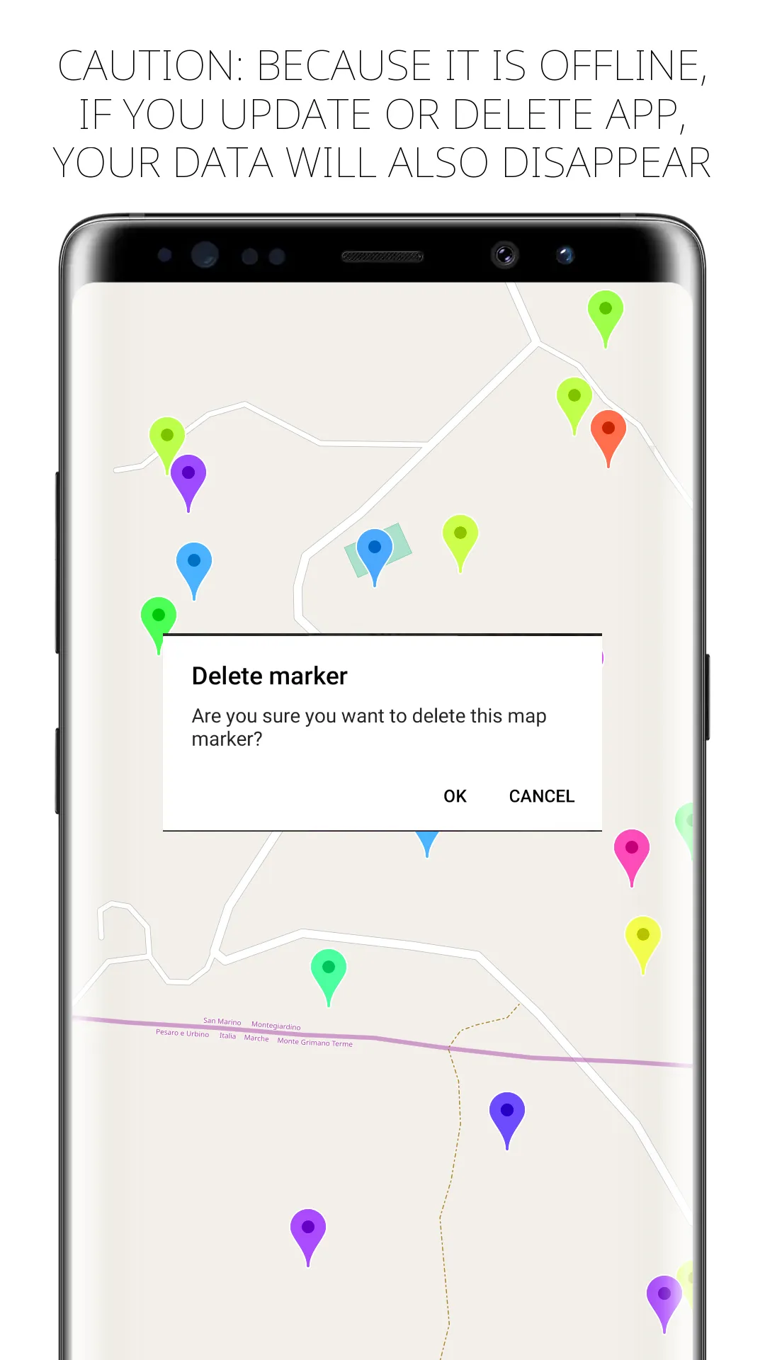 San Marino Offline Map | Indus Appstore | Screenshot