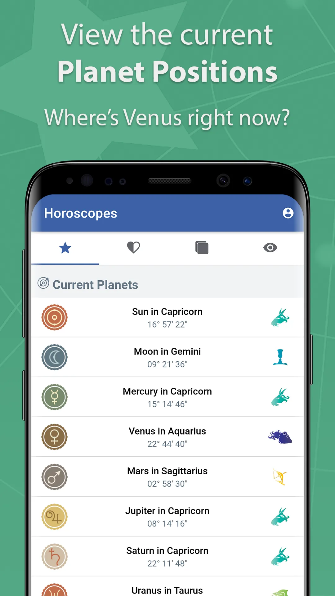 Horoscopes & Tarot | Indus Appstore | Screenshot