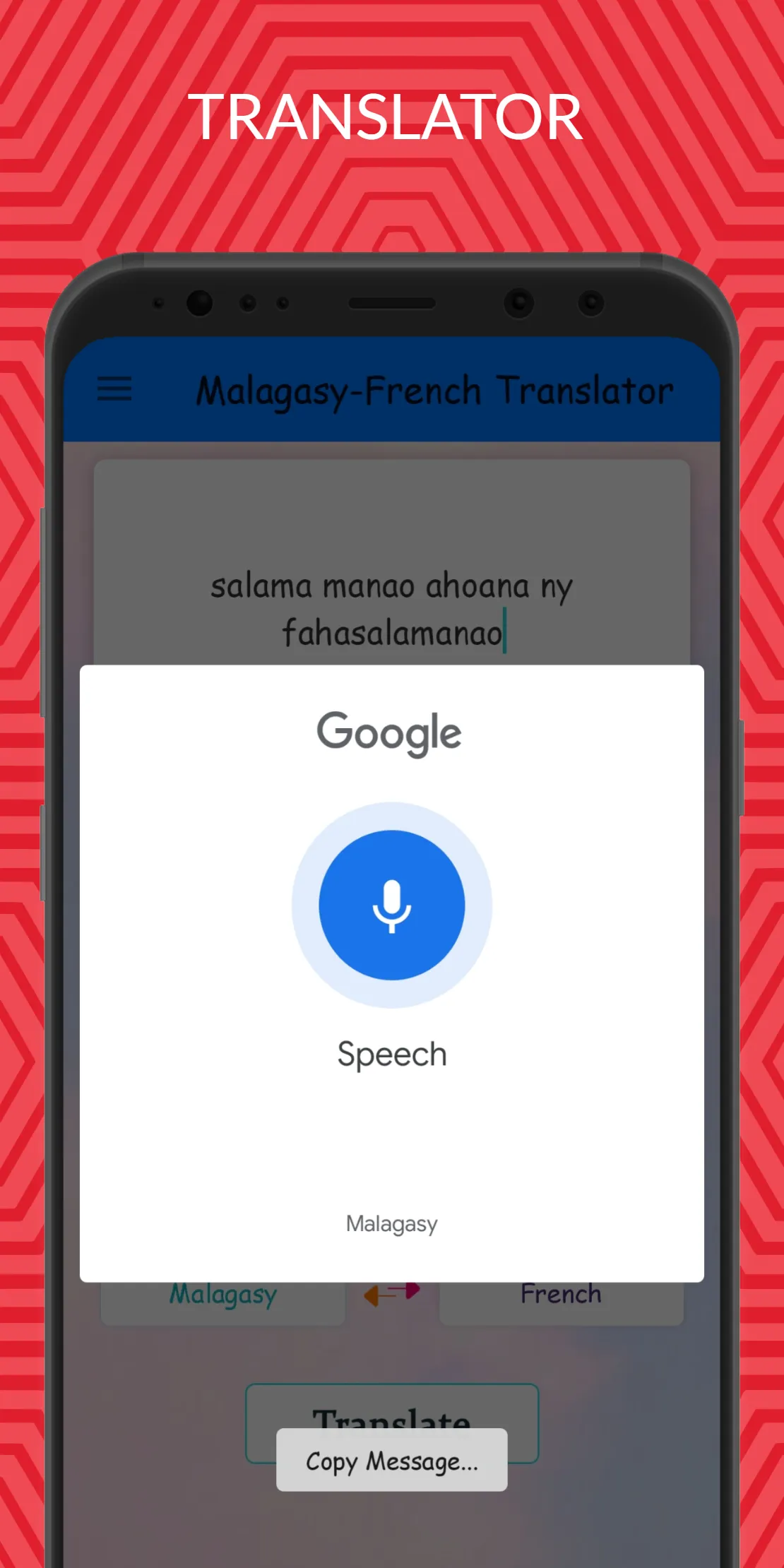 Malagasy - French Translator | Indus Appstore | Screenshot