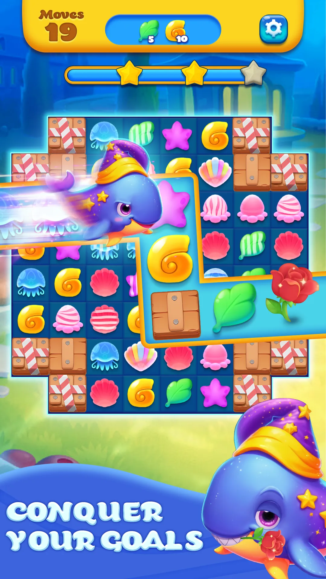 Ocean Match Blast: Puzzle Game | Indus Appstore | Screenshot