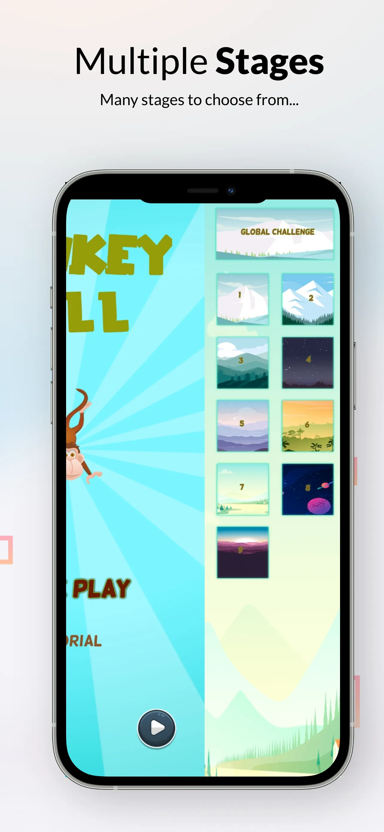 Monkey Fall | Indus Appstore | Screenshot