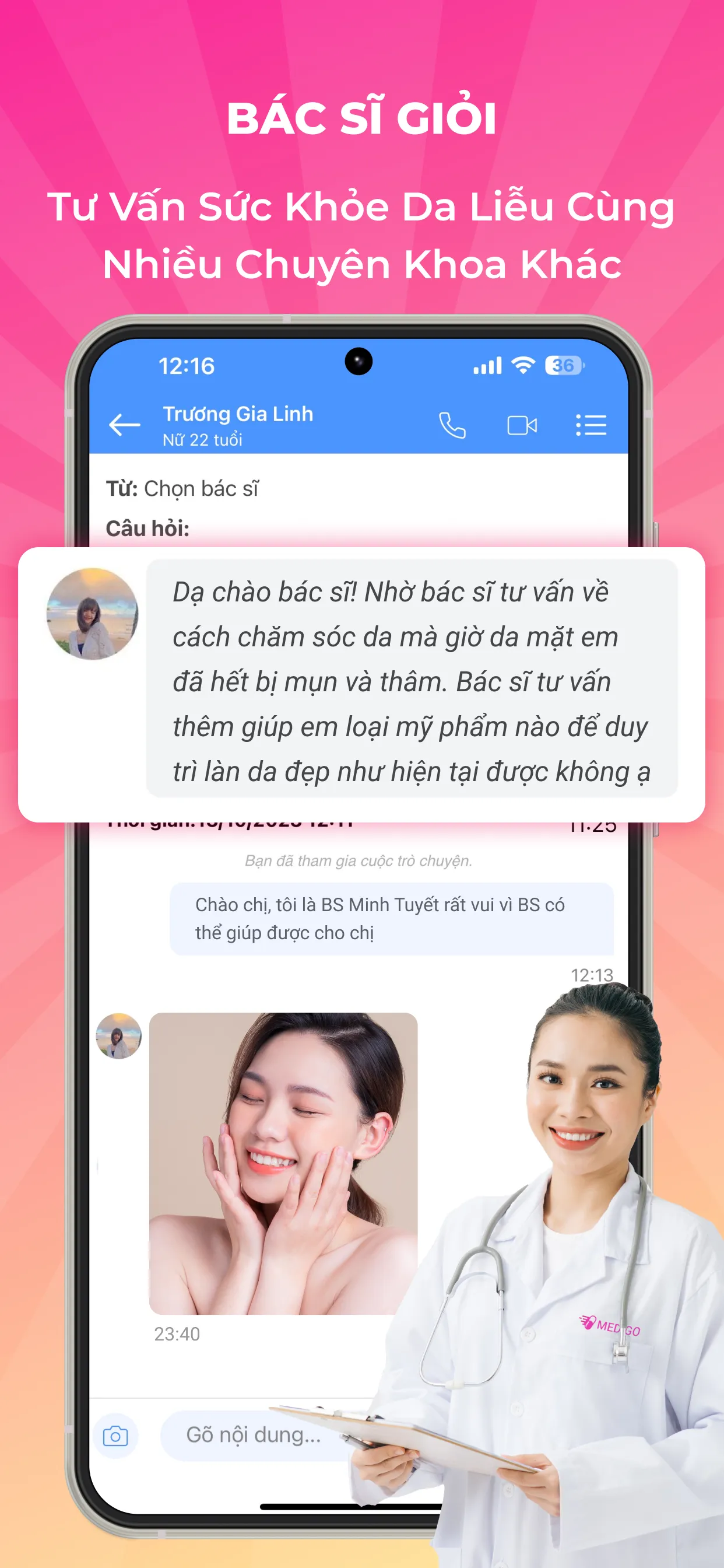 Medigo - Thuốc và Bác Sĩ 24h | Indus Appstore | Screenshot