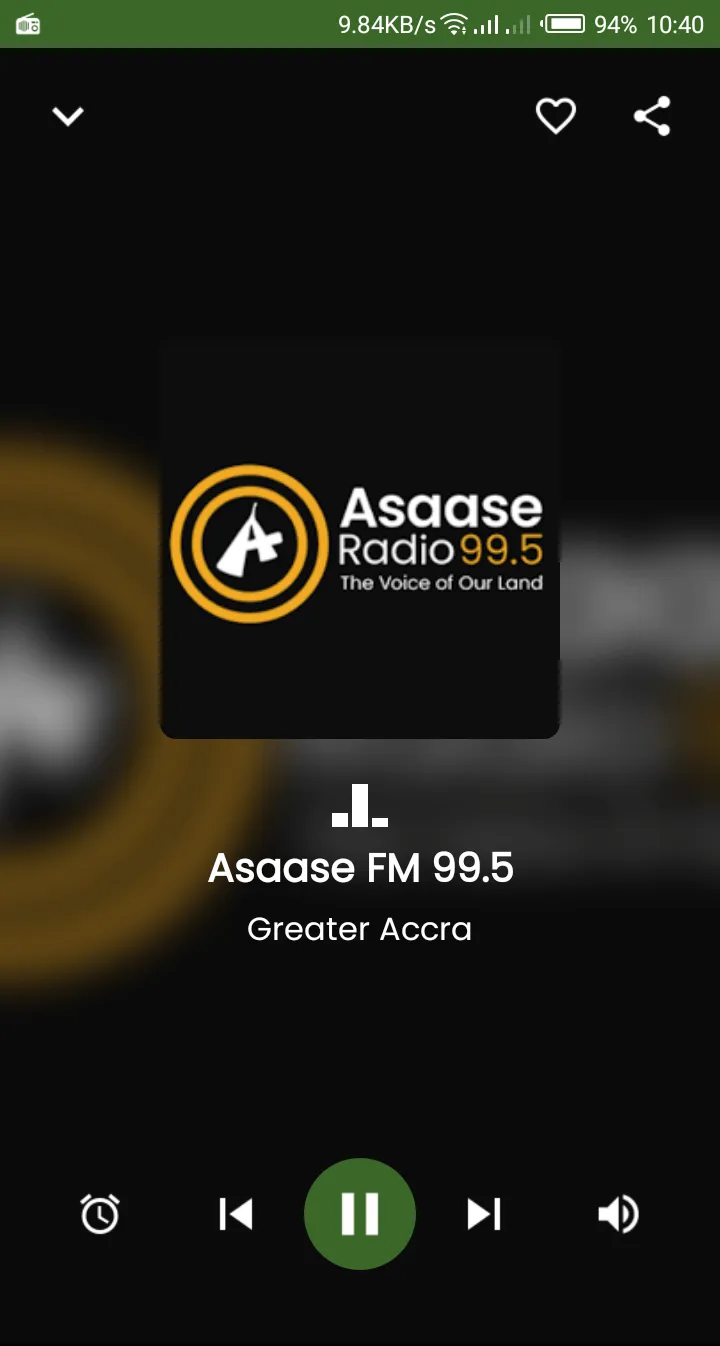 Ghana Radio - All Ghana Radio  | Indus Appstore | Screenshot