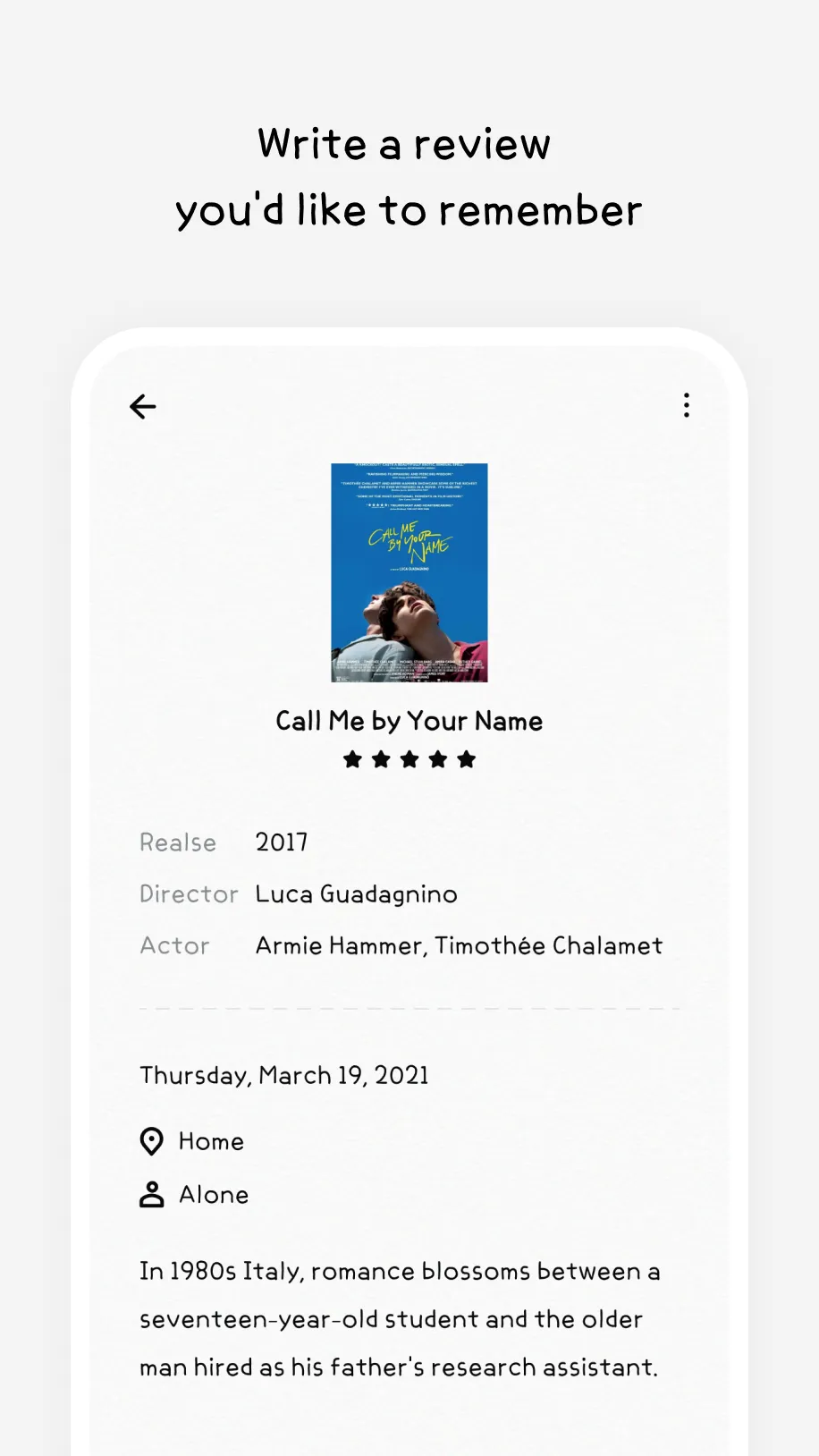 Haema Diary: My memory storage | Indus Appstore | Screenshot