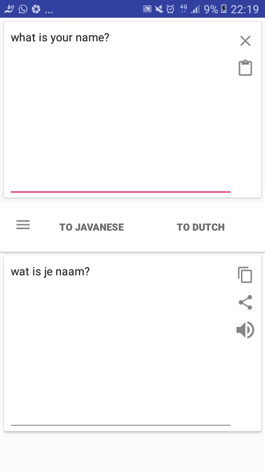 Dutch Javanese Translator | Indus Appstore | Screenshot