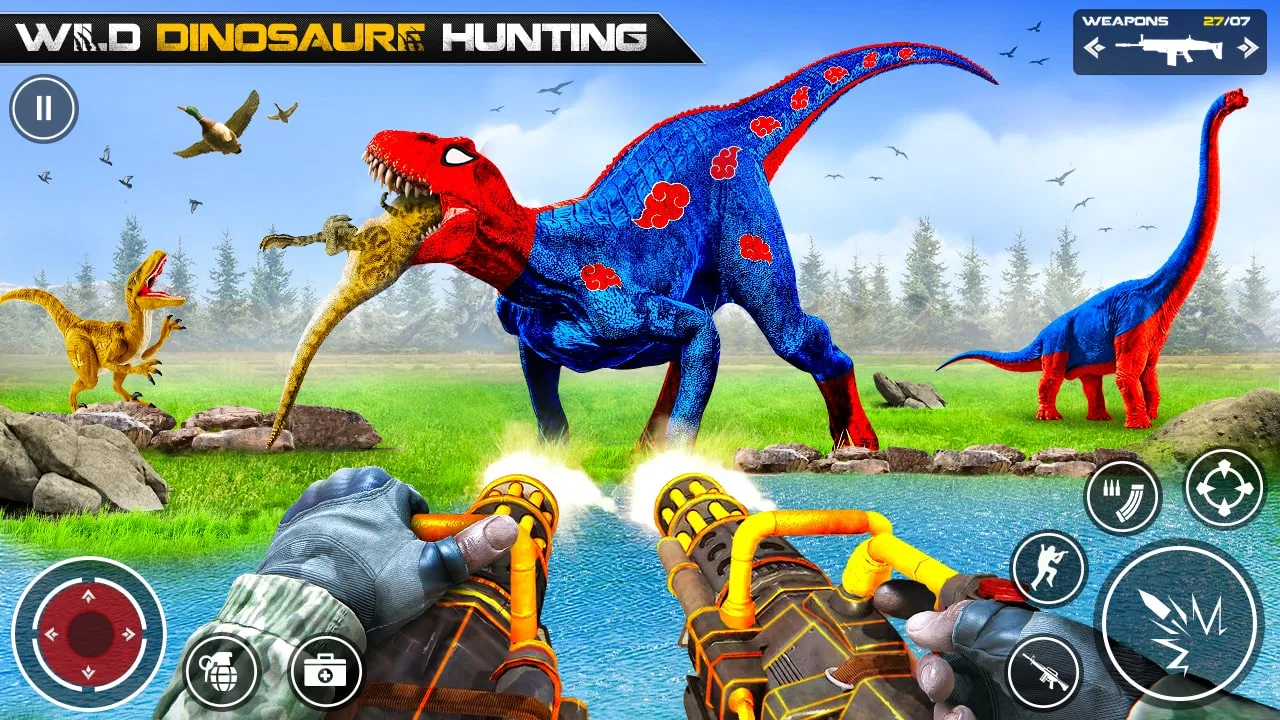 Dinosaur Hunting Gun Games | Indus Appstore | Screenshot