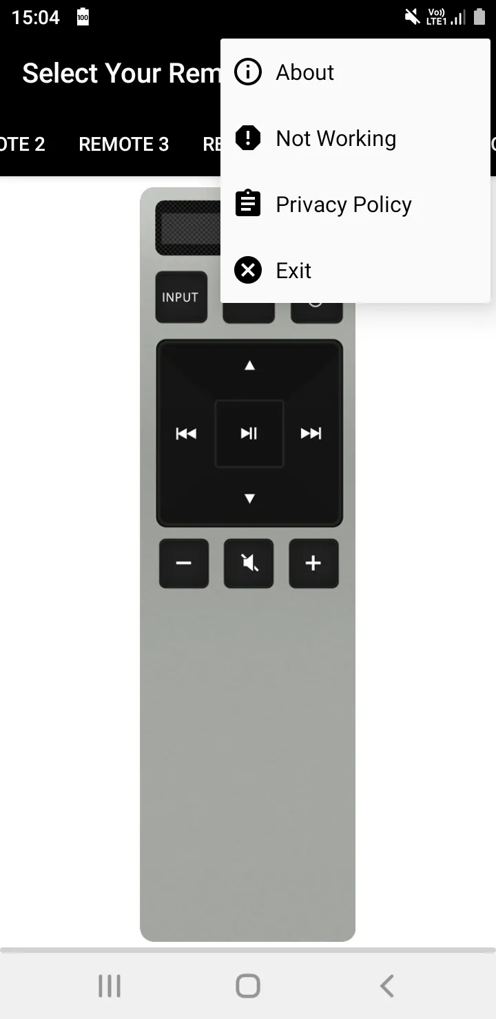 Vizio Soundbar Remote | Indus Appstore | Screenshot