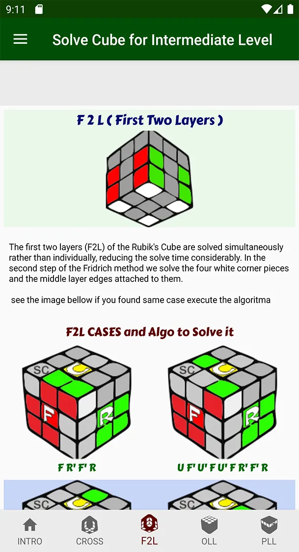 Solve Cube for Intermediate | Indus Appstore | Screenshot