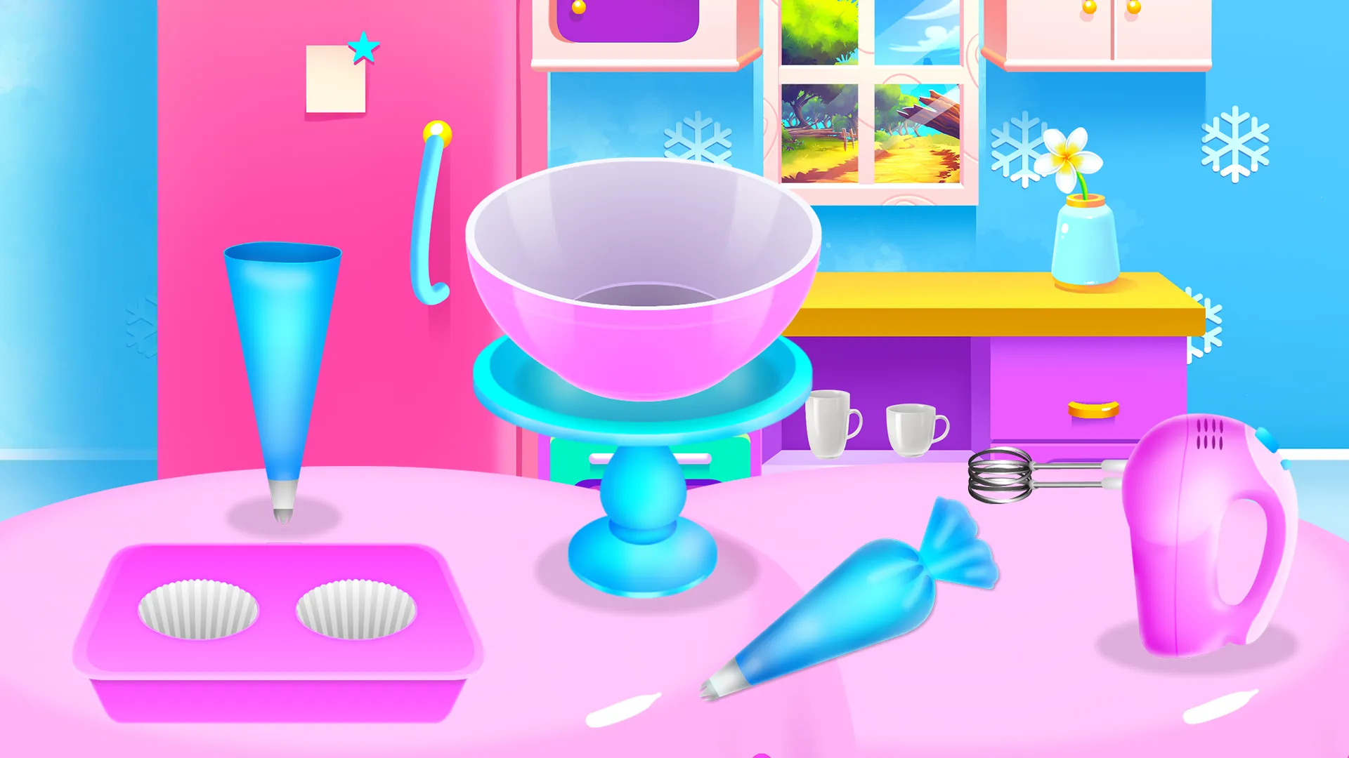 Colorful Muffins Cooking | Indus Appstore | Screenshot