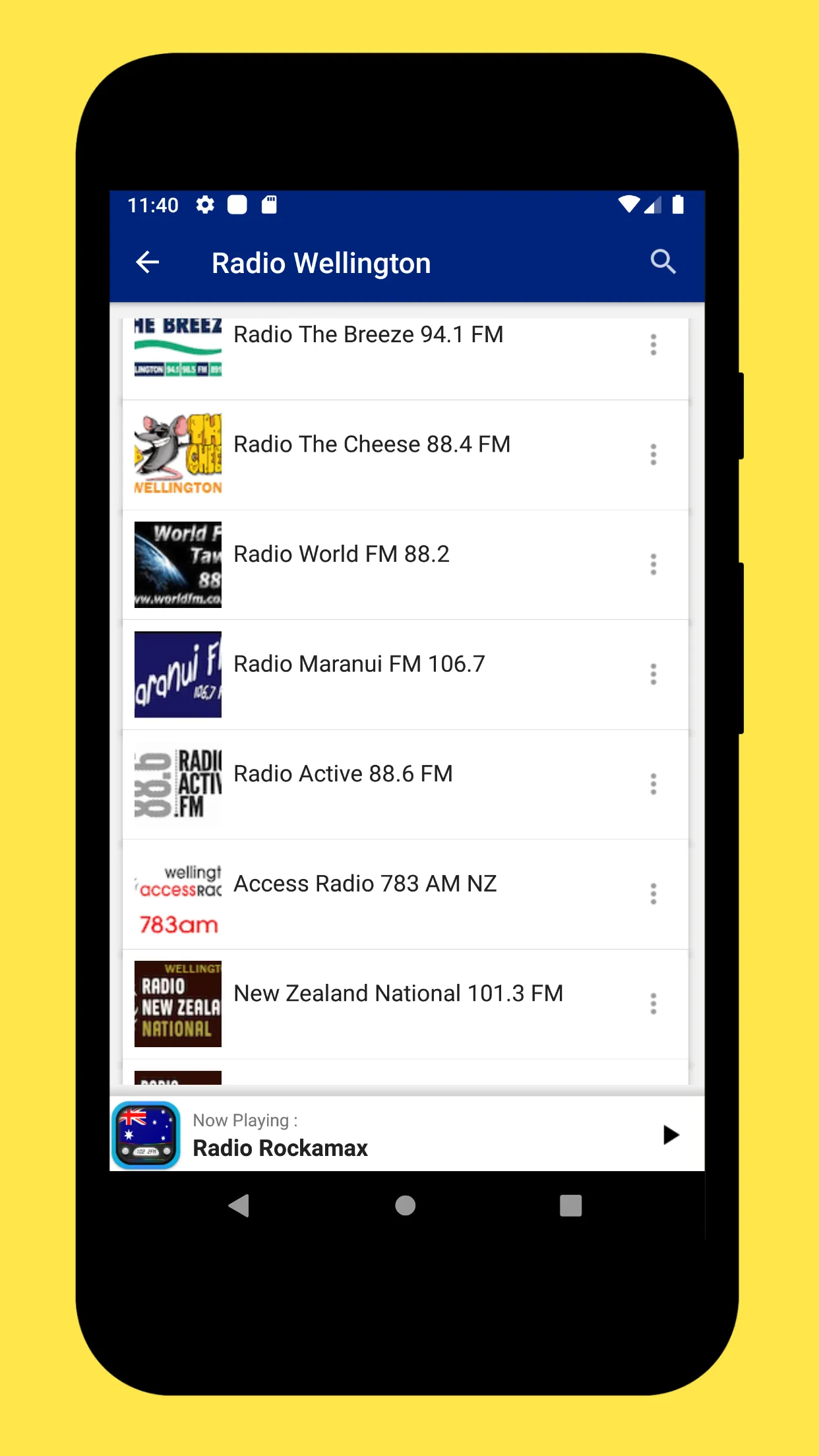 Radio NewZealand App: Radio FM | Indus Appstore | Screenshot