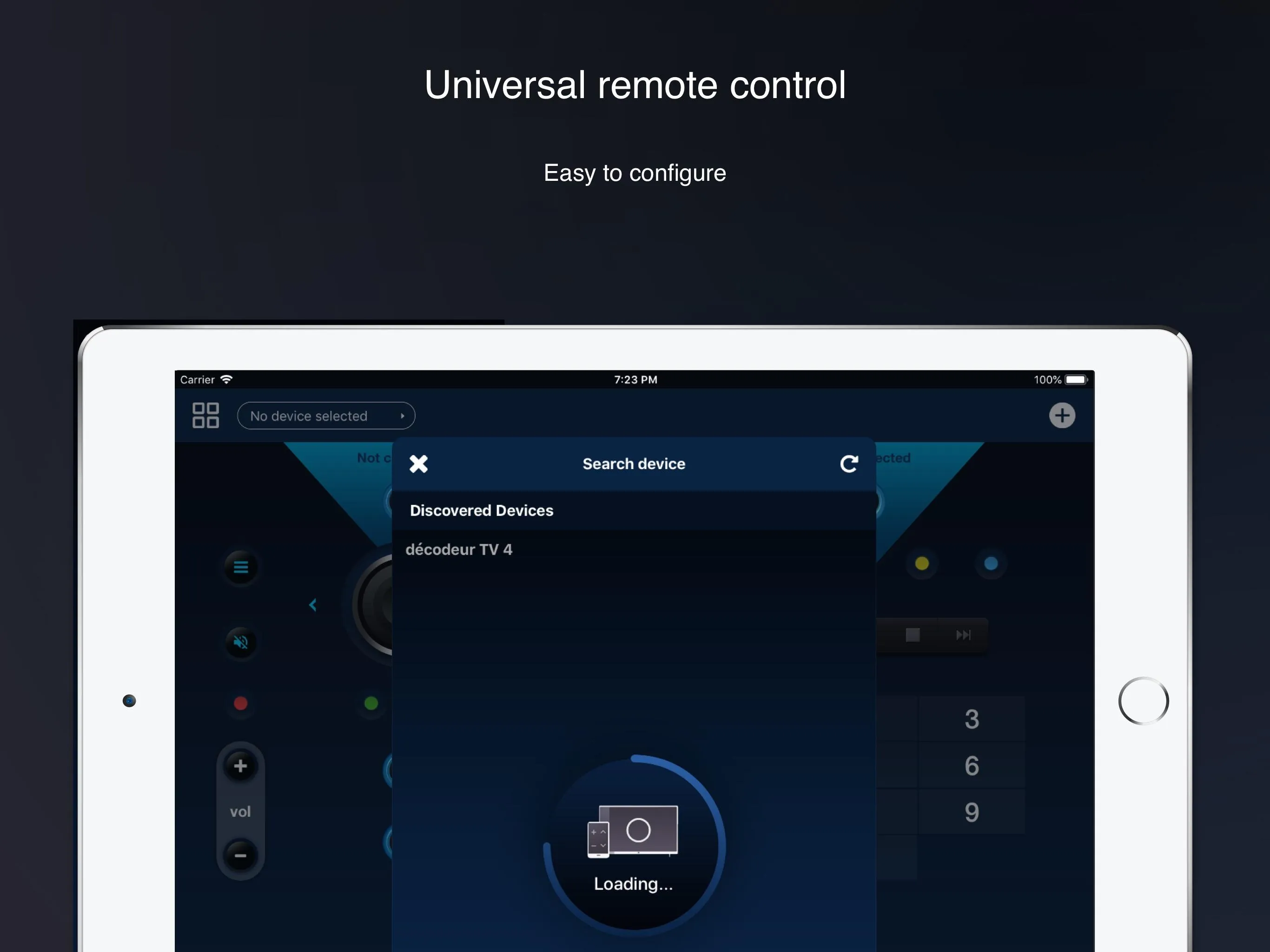 Universal remote control | Indus Appstore | Screenshot