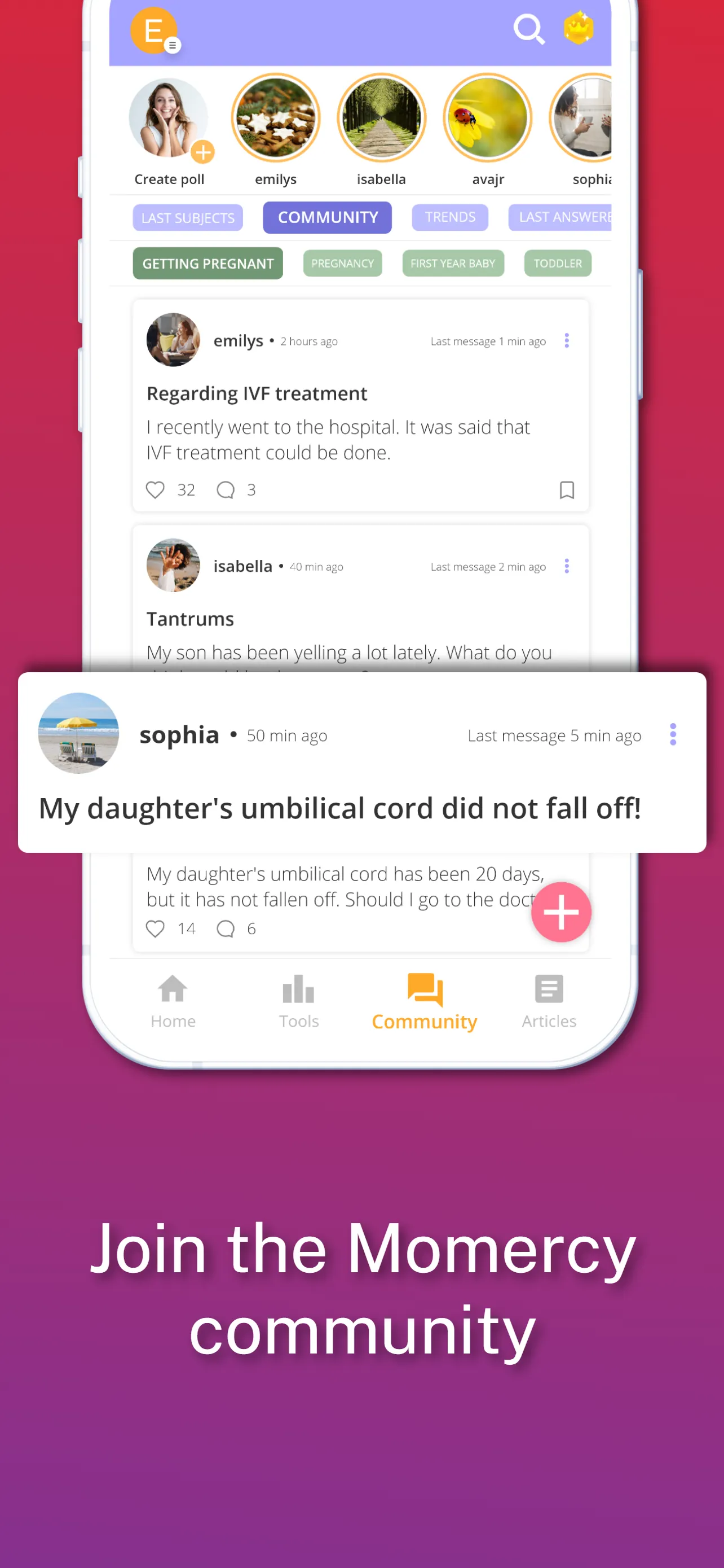 Momercy Pregnancy & Baby Care | Indus Appstore | Screenshot