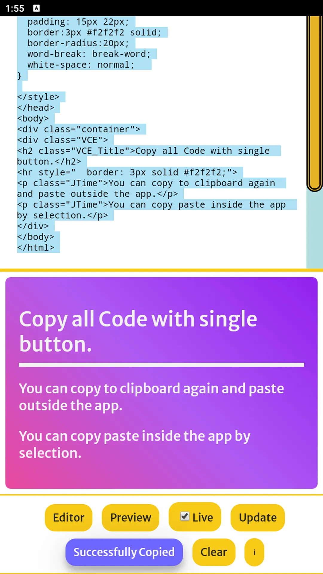 Visual Code Editor | Indus Appstore | Screenshot