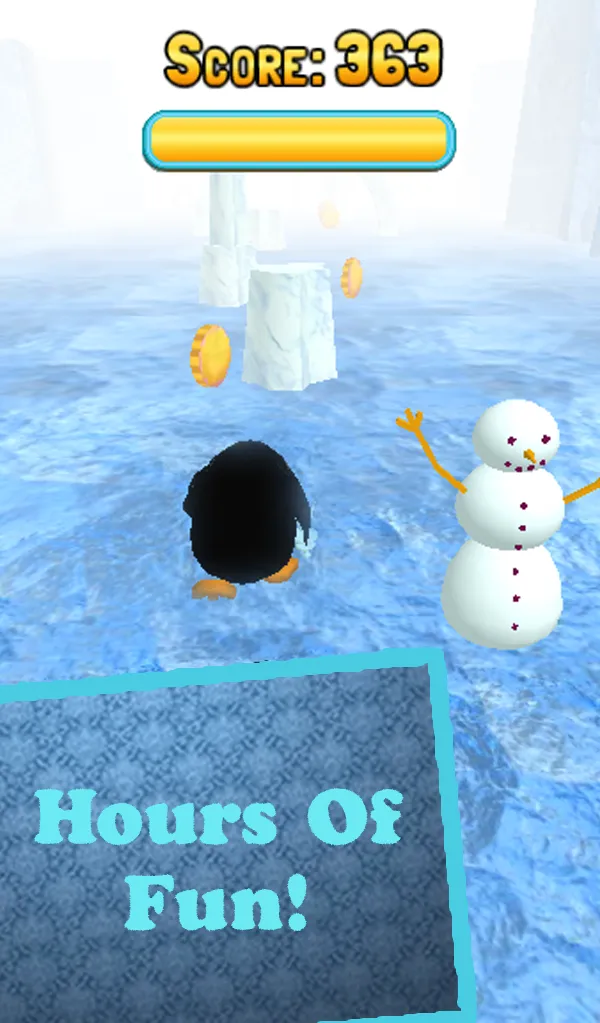 Penguin Run 3D | Indus Appstore | Screenshot