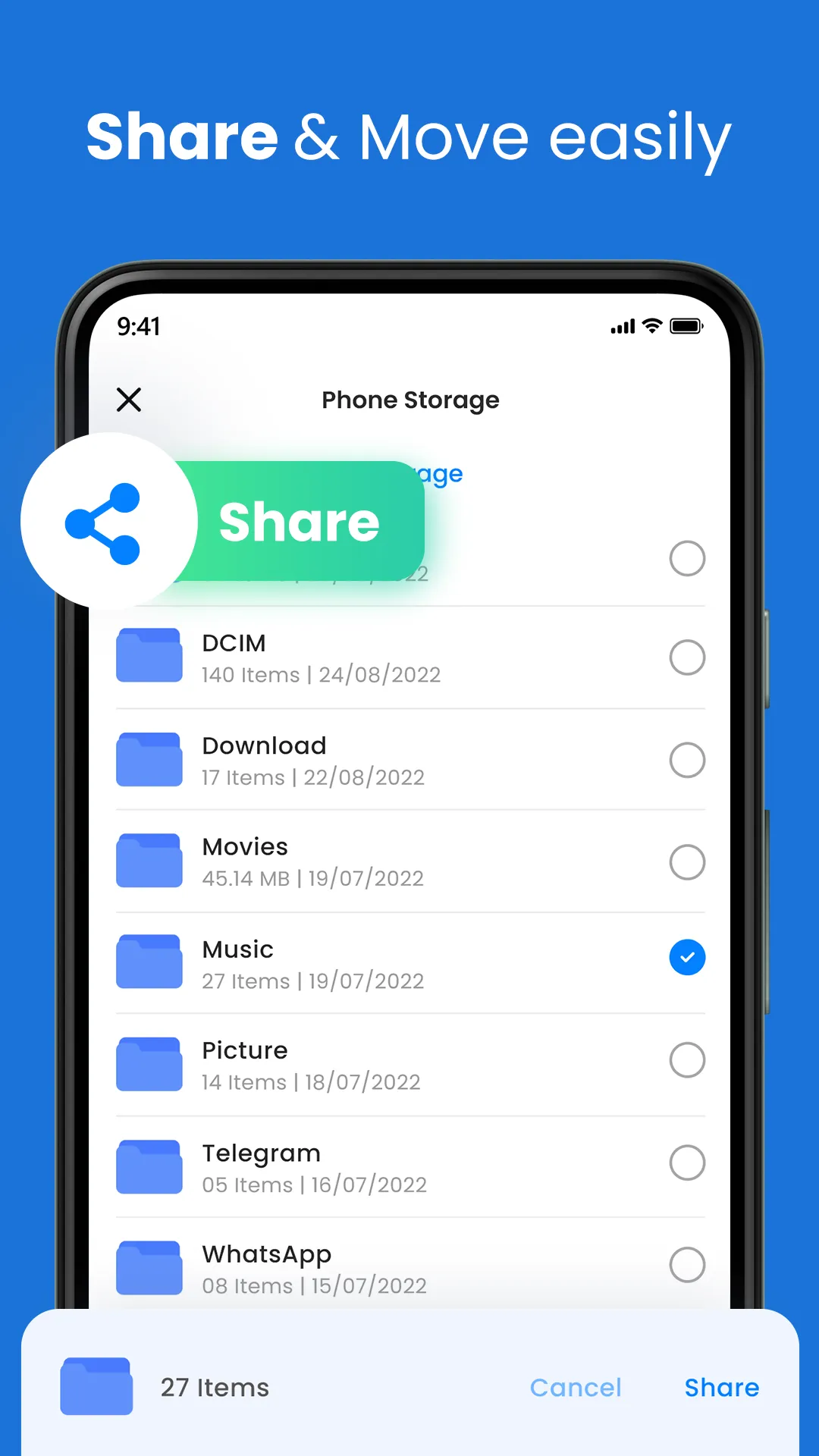 Easy file explorer - My Files | Indus Appstore | Screenshot