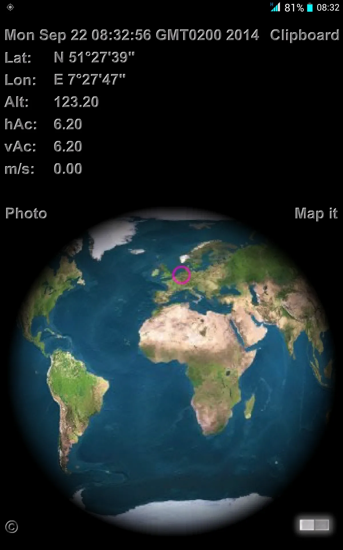 3D Geo Globe | Indus Appstore | Screenshot