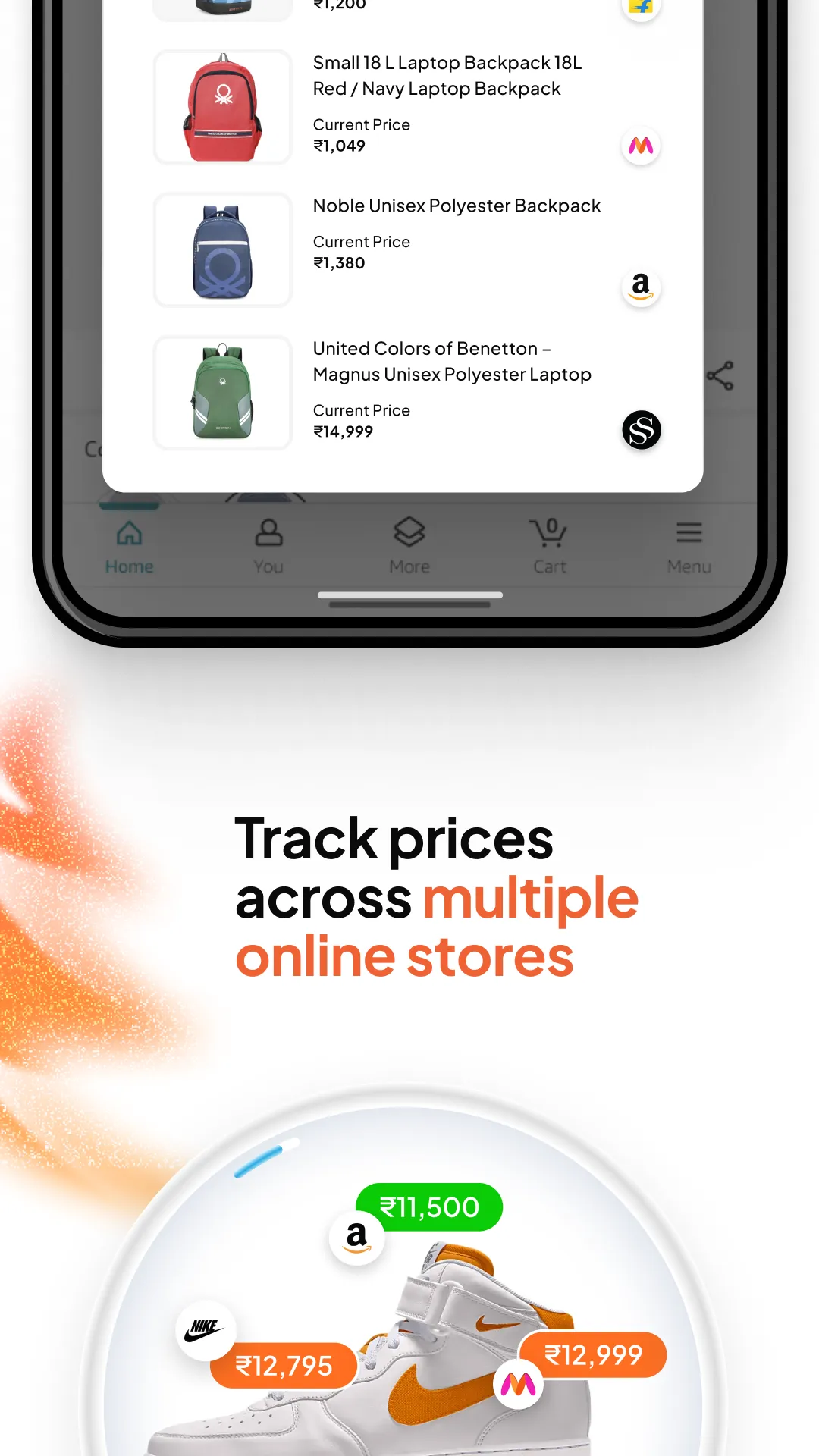 Price History Online Shopping | Indus Appstore | Screenshot