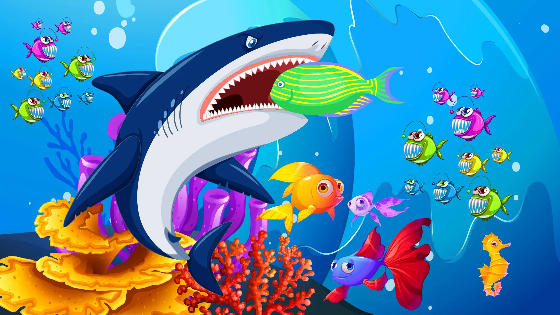 Eat Fish - Go Big Fish Eating | Indus Appstore | Screenshot