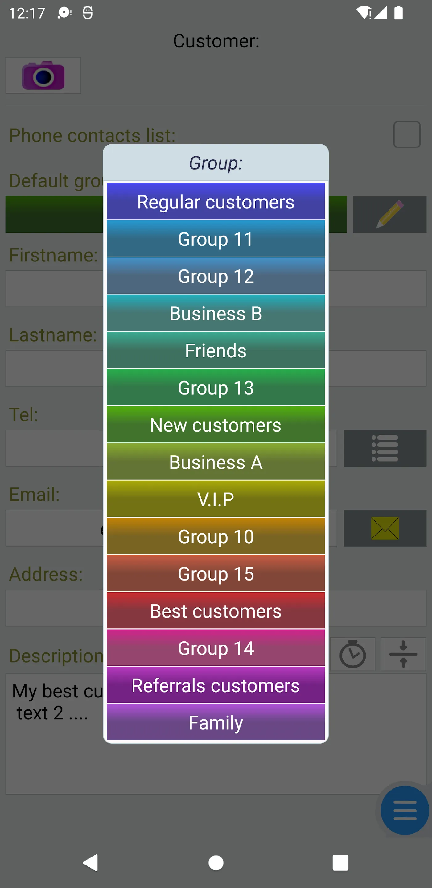 Customer Appointments Lt | Indus Appstore | Screenshot