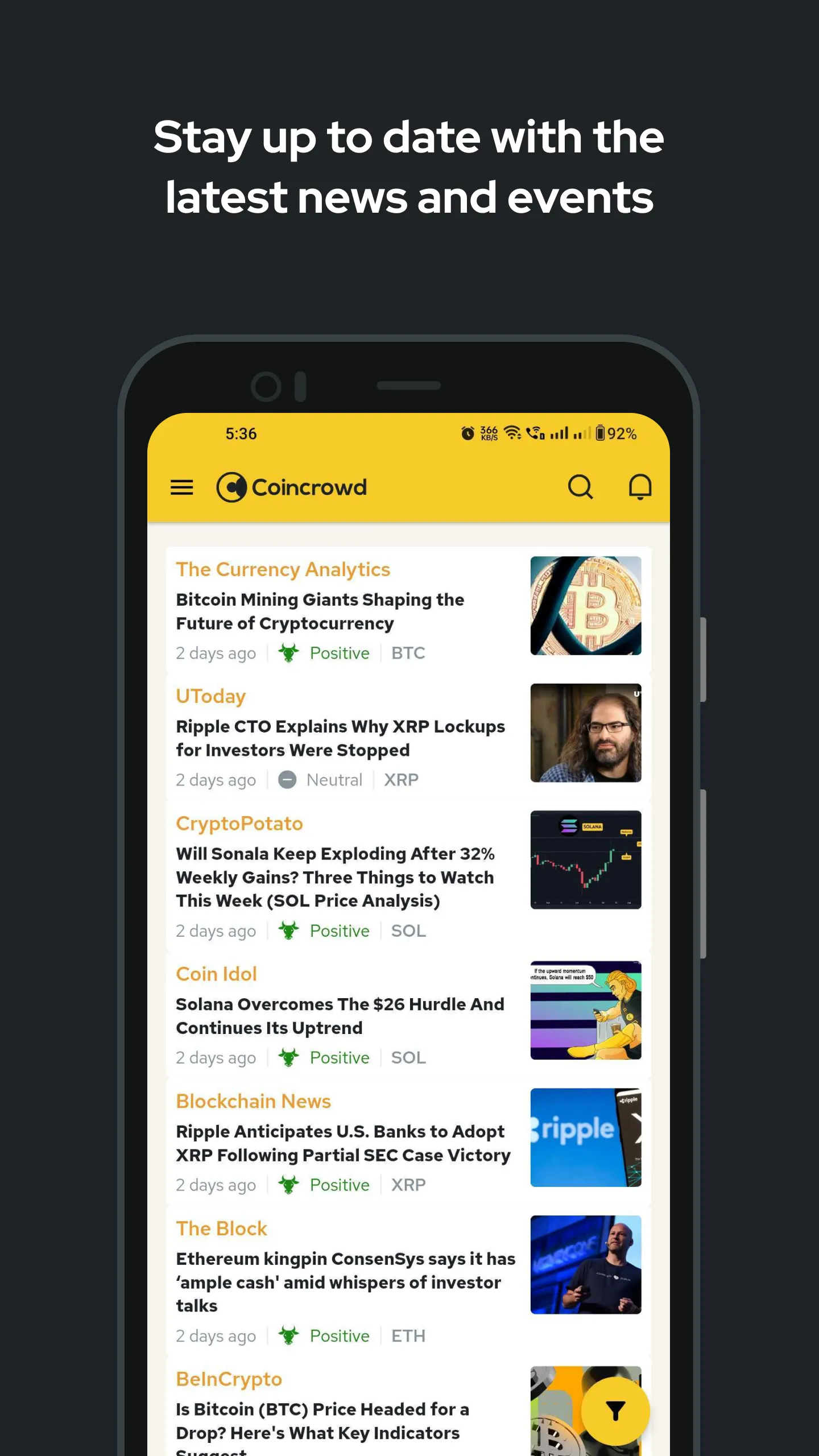 Coincrowd | Indus Appstore | Screenshot