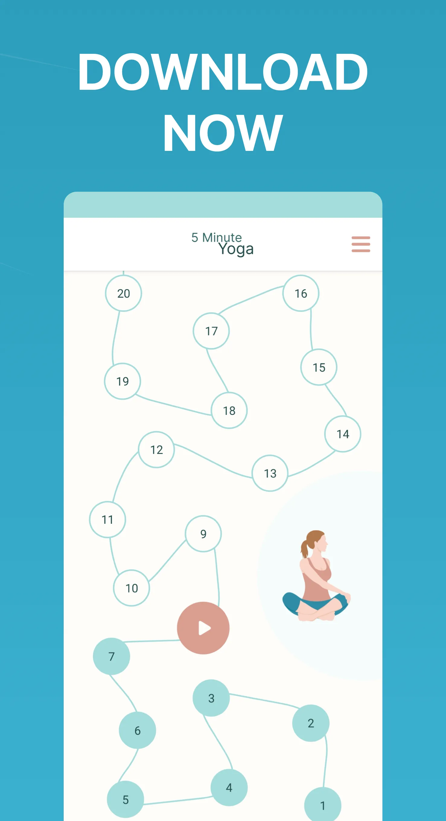 5 Minute Yoga | Indus Appstore | Screenshot