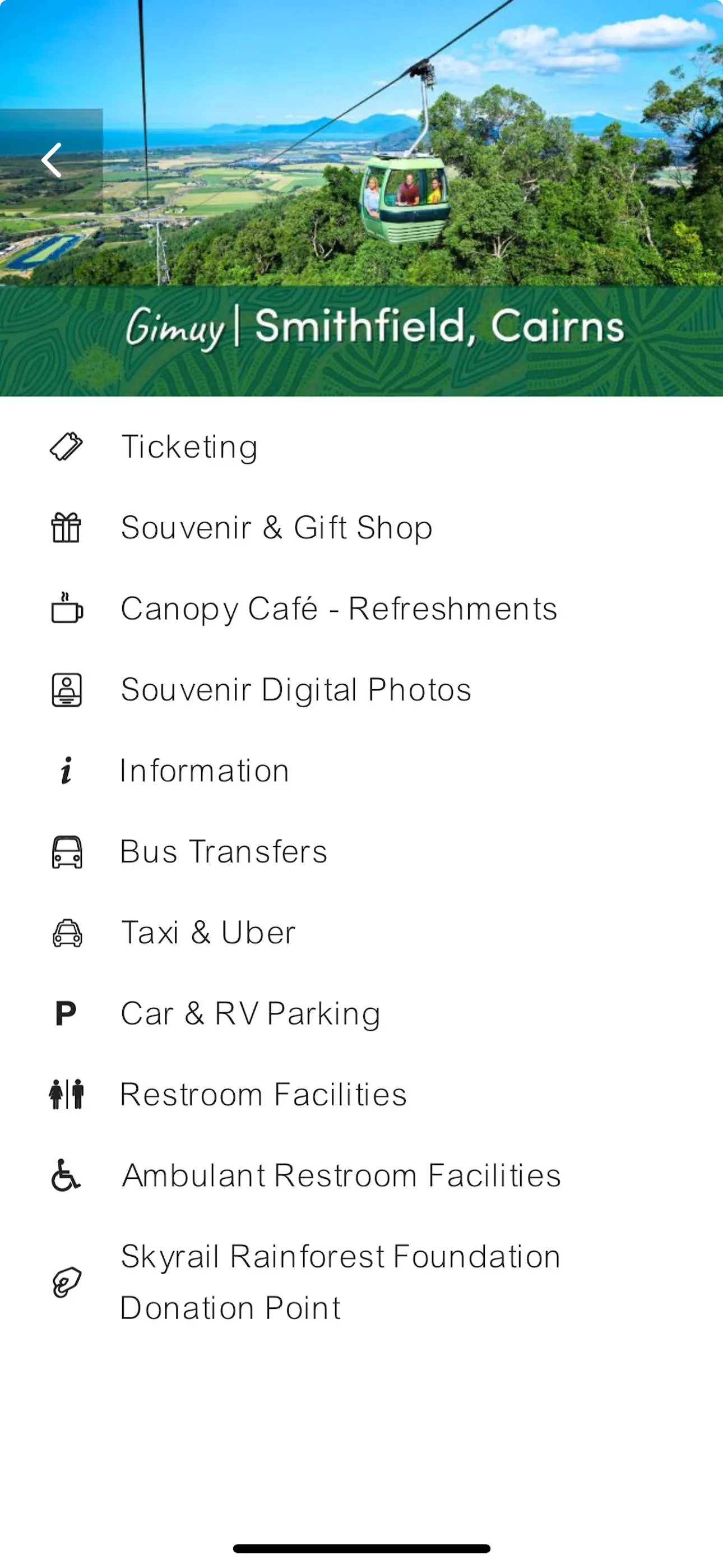 Skyrail Audio Guide App | Indus Appstore | Screenshot