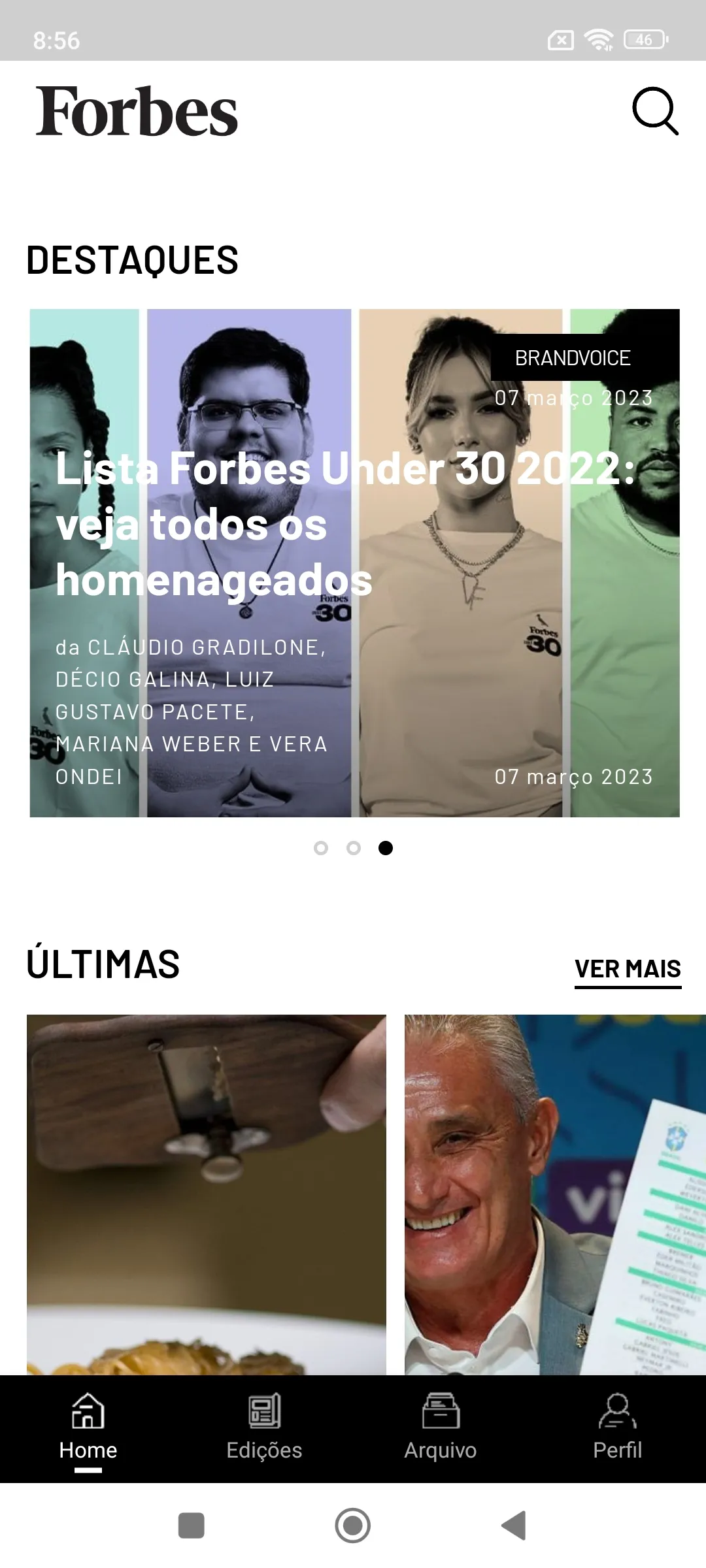 FORBES BRASIL | Indus Appstore | Screenshot