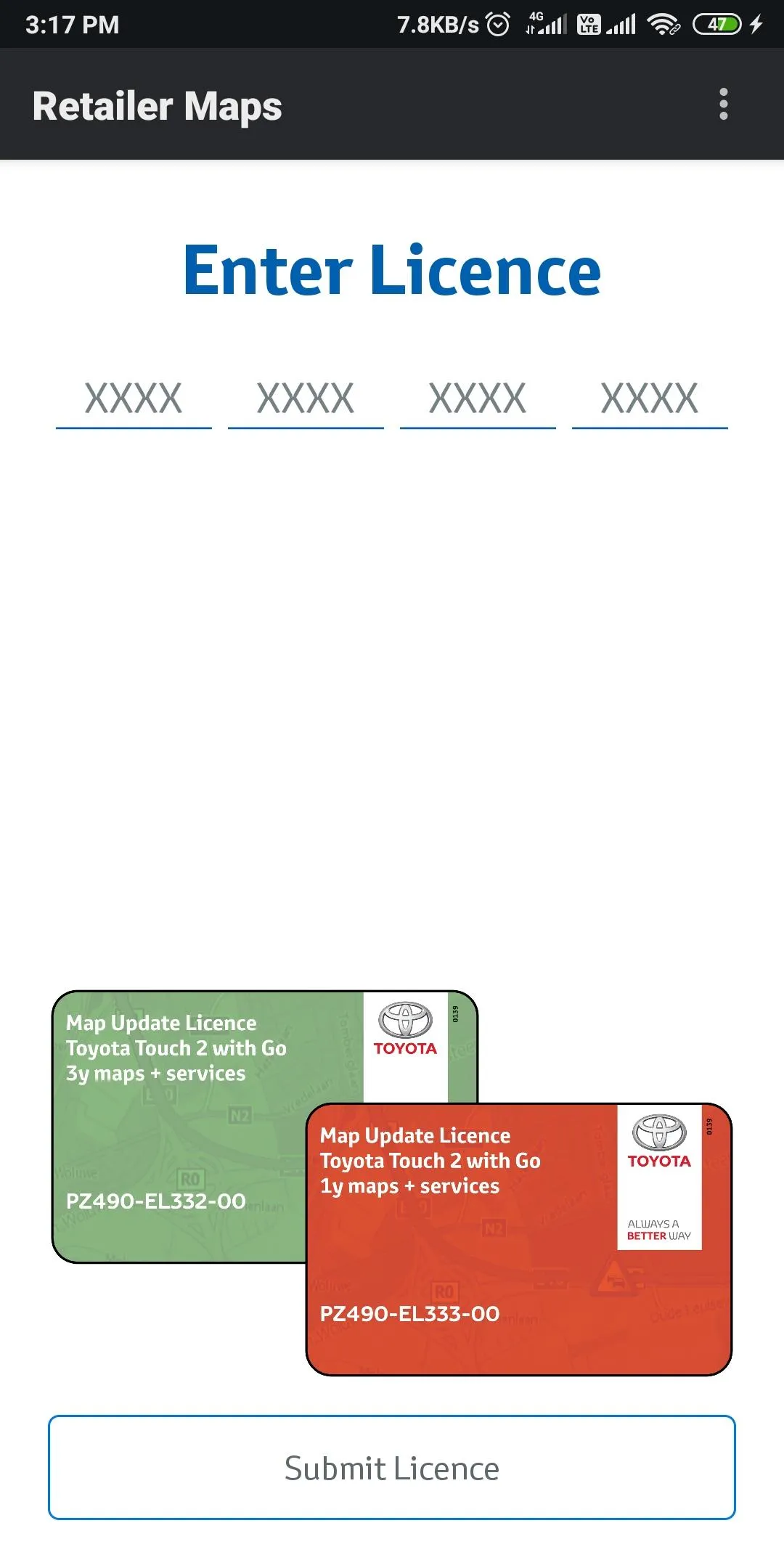 Toyota Lexus QRcode Map Update | Indus Appstore | Screenshot