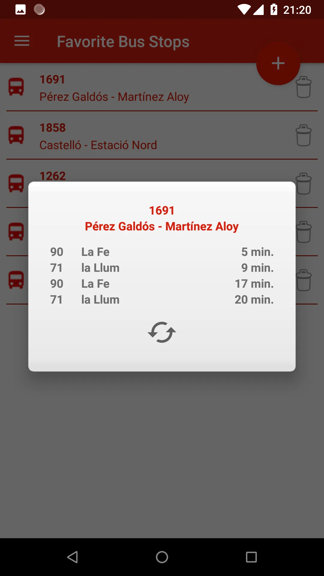 ValenBus: bus in Valencia | Indus Appstore | Screenshot