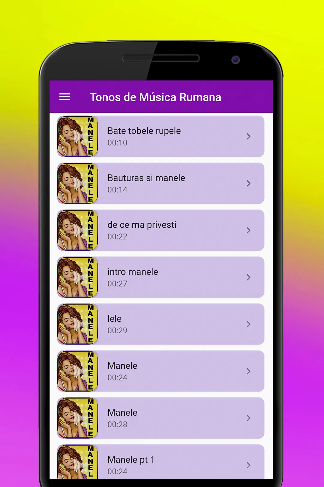 Music Tone Manele Instrumental | Indus Appstore | Screenshot